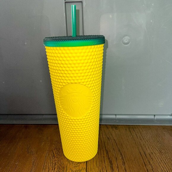 Starbucks Hawaii Exclusive Collection Matte Studded Pineapple Tumbler 24oz - Picture 1 of 7